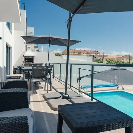 Bela Vista With Sea View, Jacuzzi&private Pool Villa Lourinhã